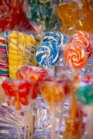 Colorful Candy Display