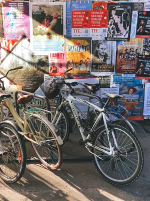 Bicycles And Posters