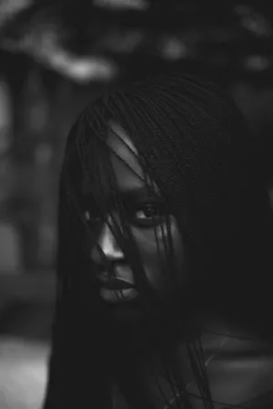 Black And White Portrait