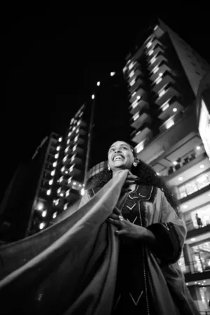 Urban Night Portrait
