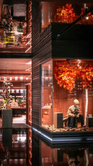 Modern Bookstore Interior