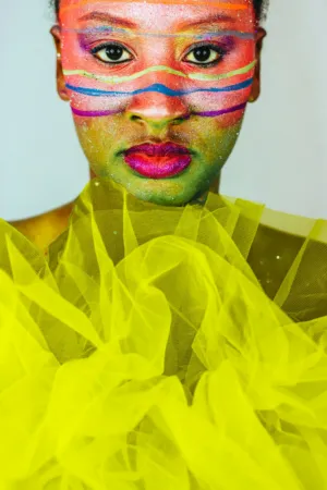 Colorful Face Art