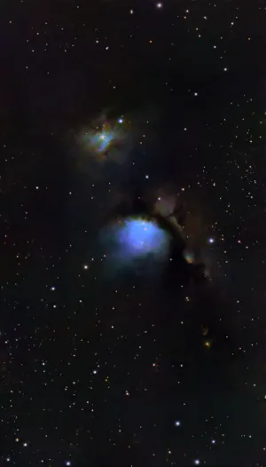 M8 And M20 - The Lagoon And Trifid Nebulae