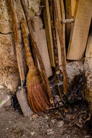 Rustic Garden Tools