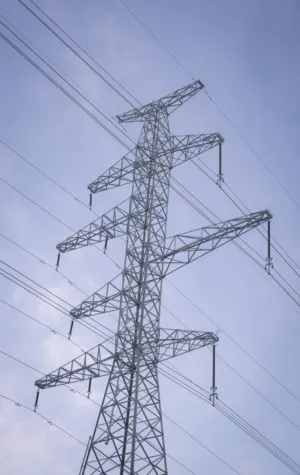 Power Line Tower