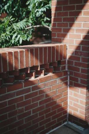 Brick Wall With Shadow