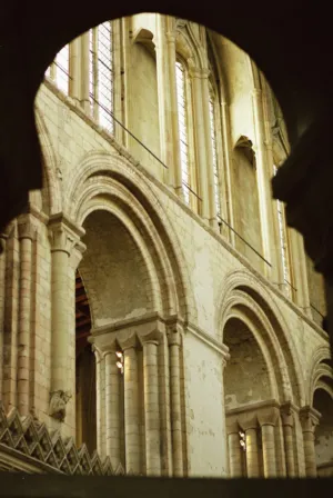 Ancient Cathedral Interior