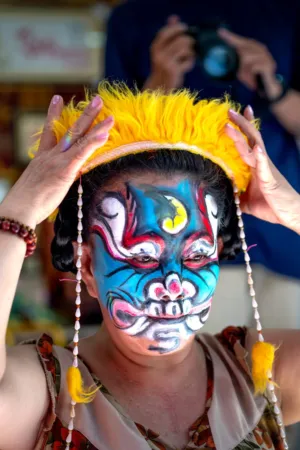 Colorful Face Painting