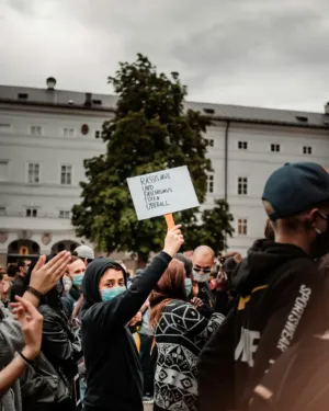 Protest Against Racism And Fascism