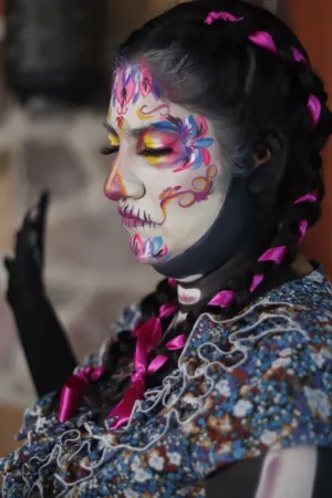 Colorful Face Art