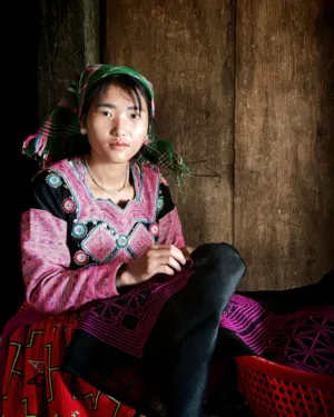 Traditional Hmong Woman