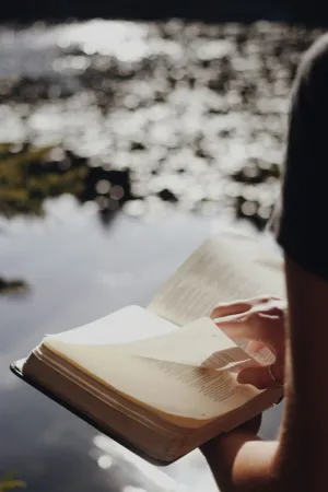 Reading By The Water