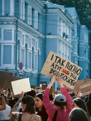 Protest In The City