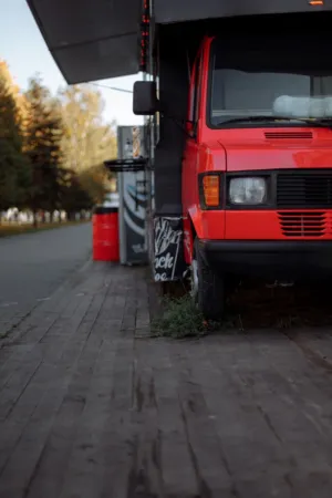 Red Food Truck