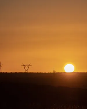 Sunset Over The Horizon