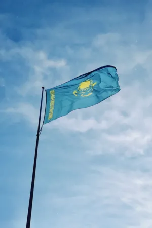 Kazakhstan Flag