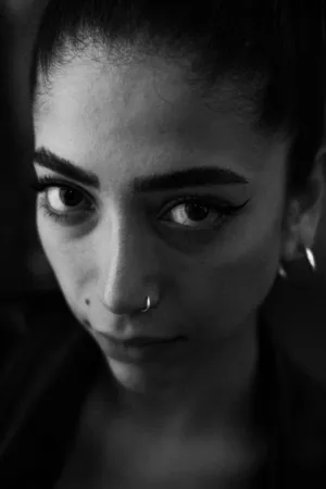 Black And White Portrait