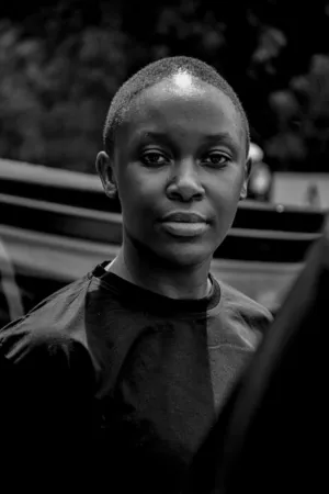 Black And White Portrait