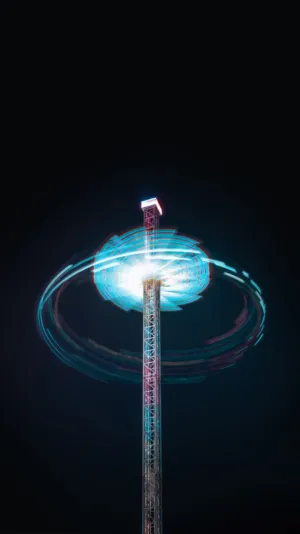 Light Trails In The Night
