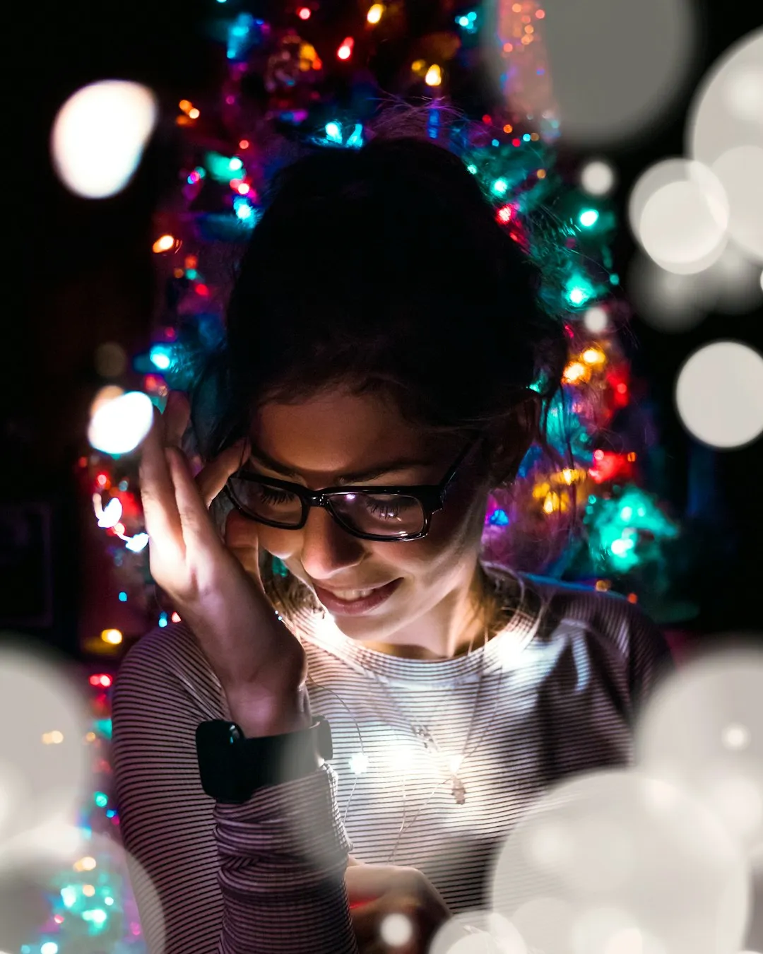 Christmas Lights And Smiles