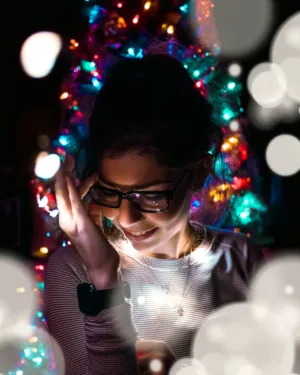 Christmas Lights And Smiles