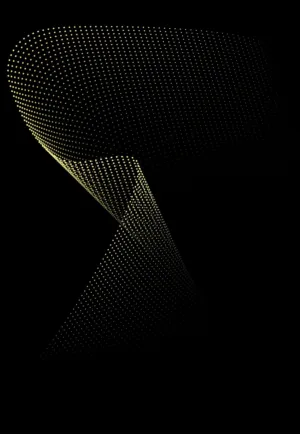 Abstract Golden Wave