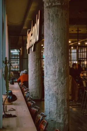 Industrial Bar Interior