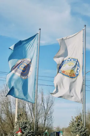 Flags Of Kazakhstan