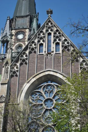 Gothic Church Facade