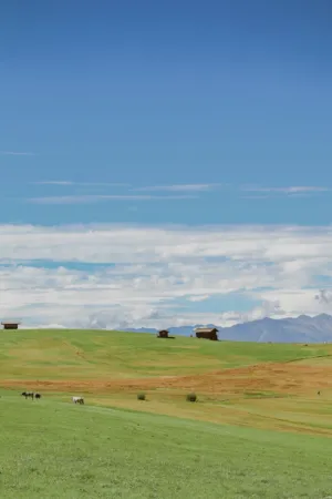 Idyllic Pastoral Landscape
