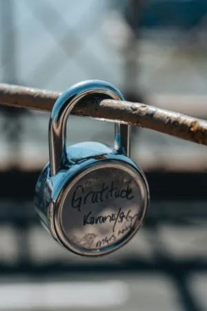 Gratitude Padlock