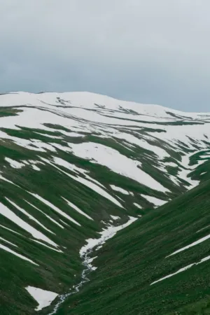 Snow-Covered Mountains