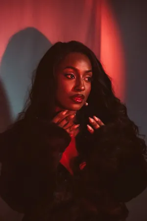 Red Light Portrait