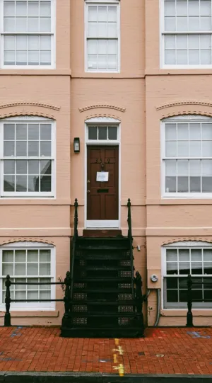 Classic Townhouse Entrance