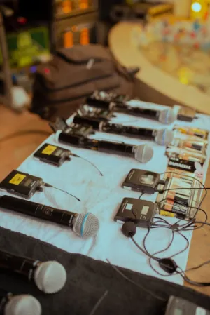Microphone Equipment Setup