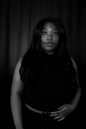 Black And White Portrait
