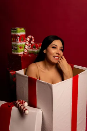 Christmas Gift Box Portrait