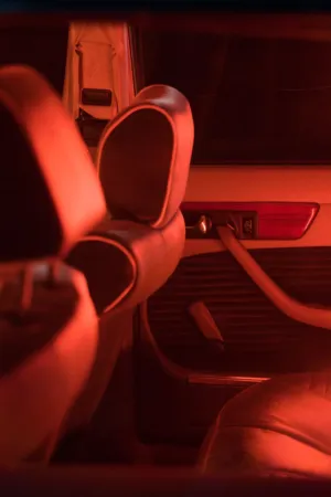 Red Car Interior