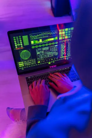 Cyberpunk Laptop