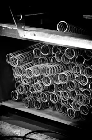 Stack Of Coiled Springs