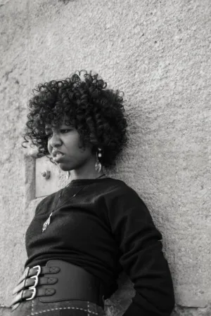 Black And White Portrait