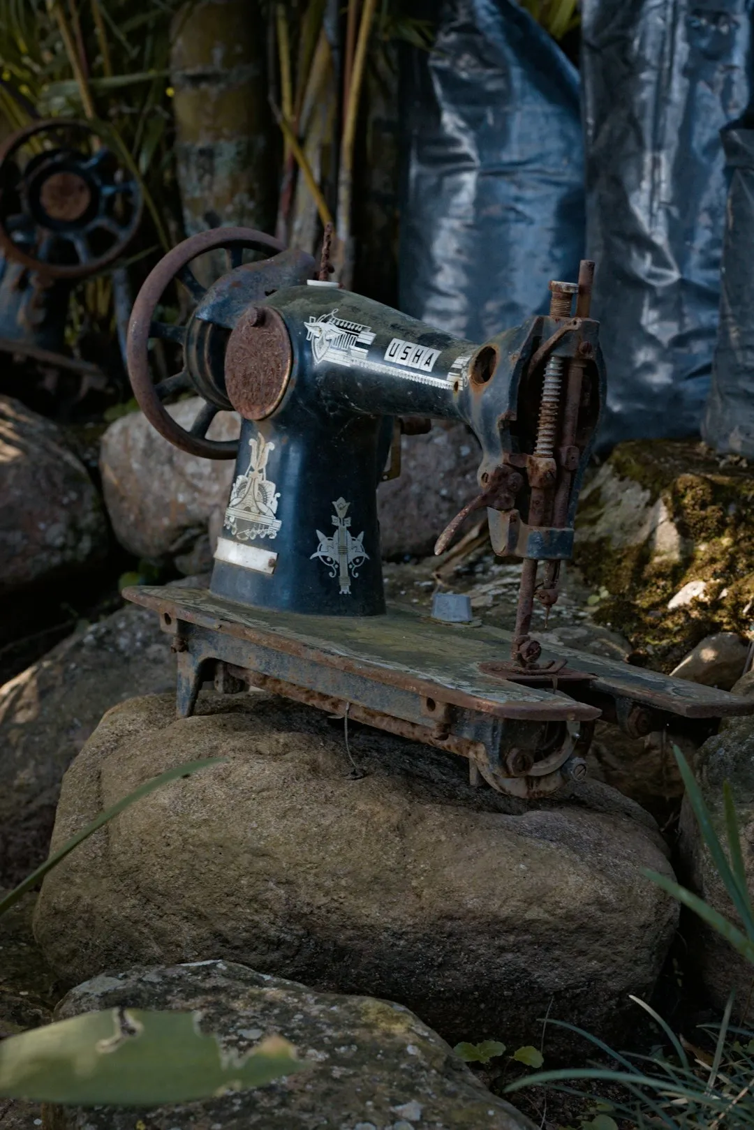 Rustic Sewing Machine