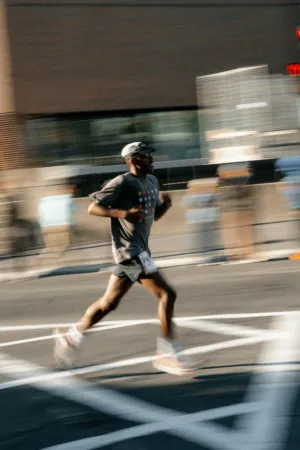 Runner In Motion