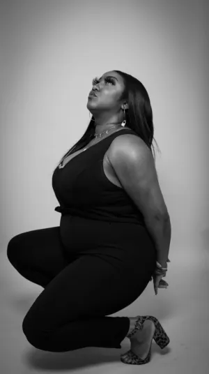 Black And White Portrait