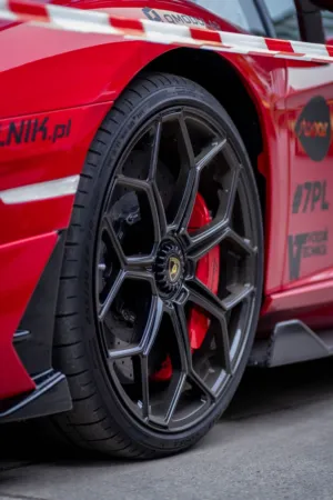 Lamborghini Wheel Close-Up