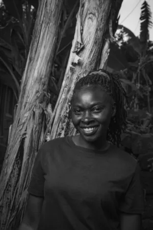 Black And White Portrait