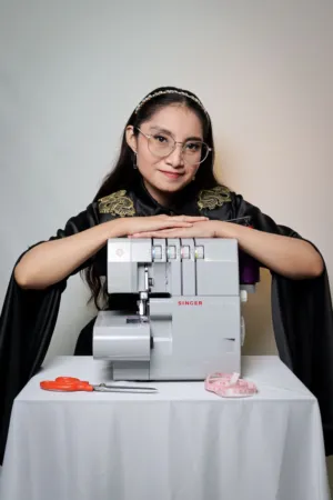 Sewing Machine Portrait