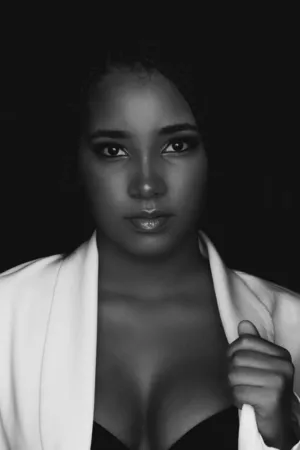Black And White Portrait