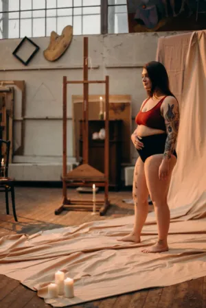 Art Studio With Model