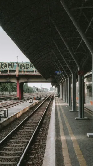Empty Train Station